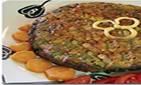 Potato Kuku with Cheddar